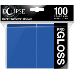 Ultra Pro - Pro Gloss Eclipse: Deck Protector 100 Count Pack - Dark Blue